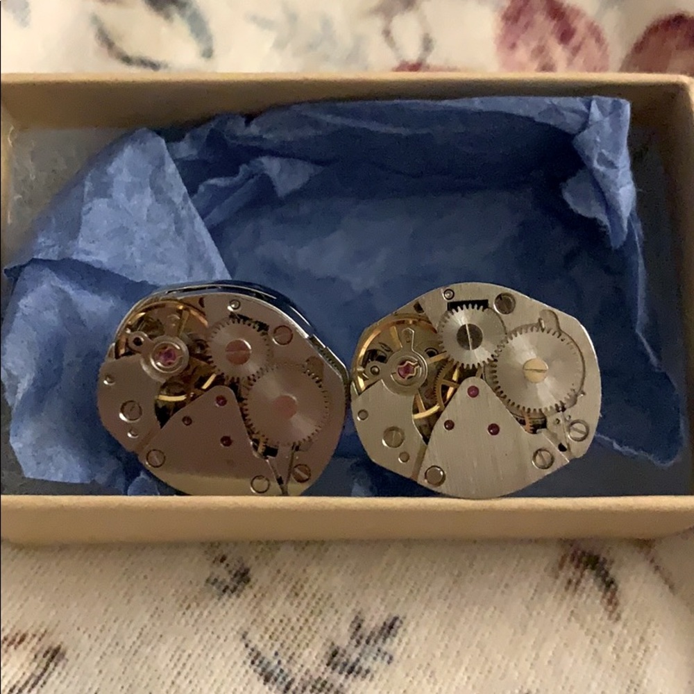 Watch Gear Cufflinks